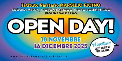OPEN DAY!
